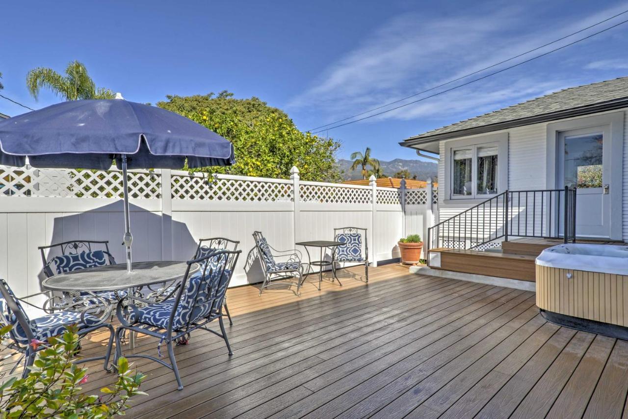 Carpinteria Apt With Hot Tub - 10 Min Walk To Beach! Extérieur photo